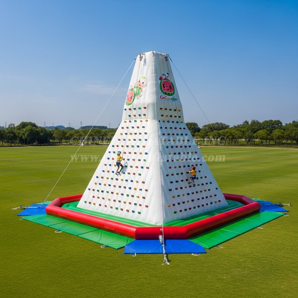 T11-4185 Cocomelon Theme Inflatable Climbing Wall