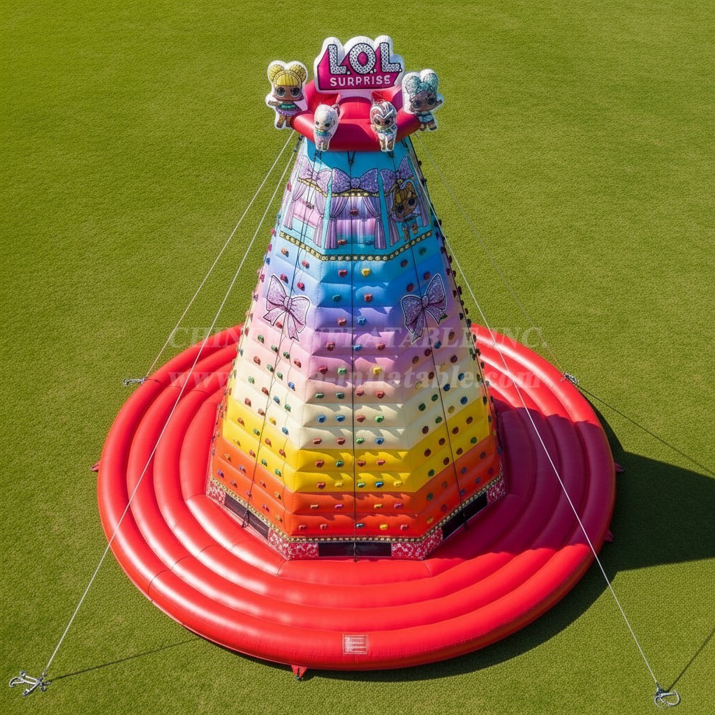 T11-4241 L.O.L. SURPRISE Theme Inflatable Climbing Wall