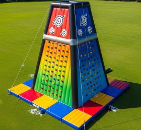 T11-4299 Naruto Theme Inflatable Climbing Wall