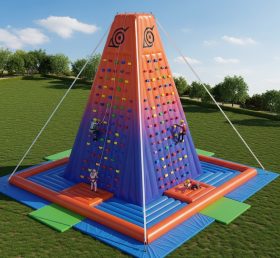 T11-4300 Naruto Theme Inflatable Climbing Wall