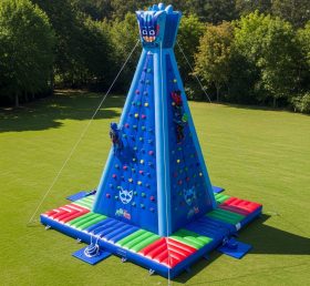 T11-4330 PJ Masks Theme Inflatable Climbing Wall