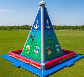 T11-4339 Popeye Theme Inflatable Climbing Wall