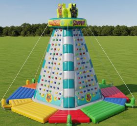 T11-4356 Scooby-Doo Theme Inflatable Climbing Wall