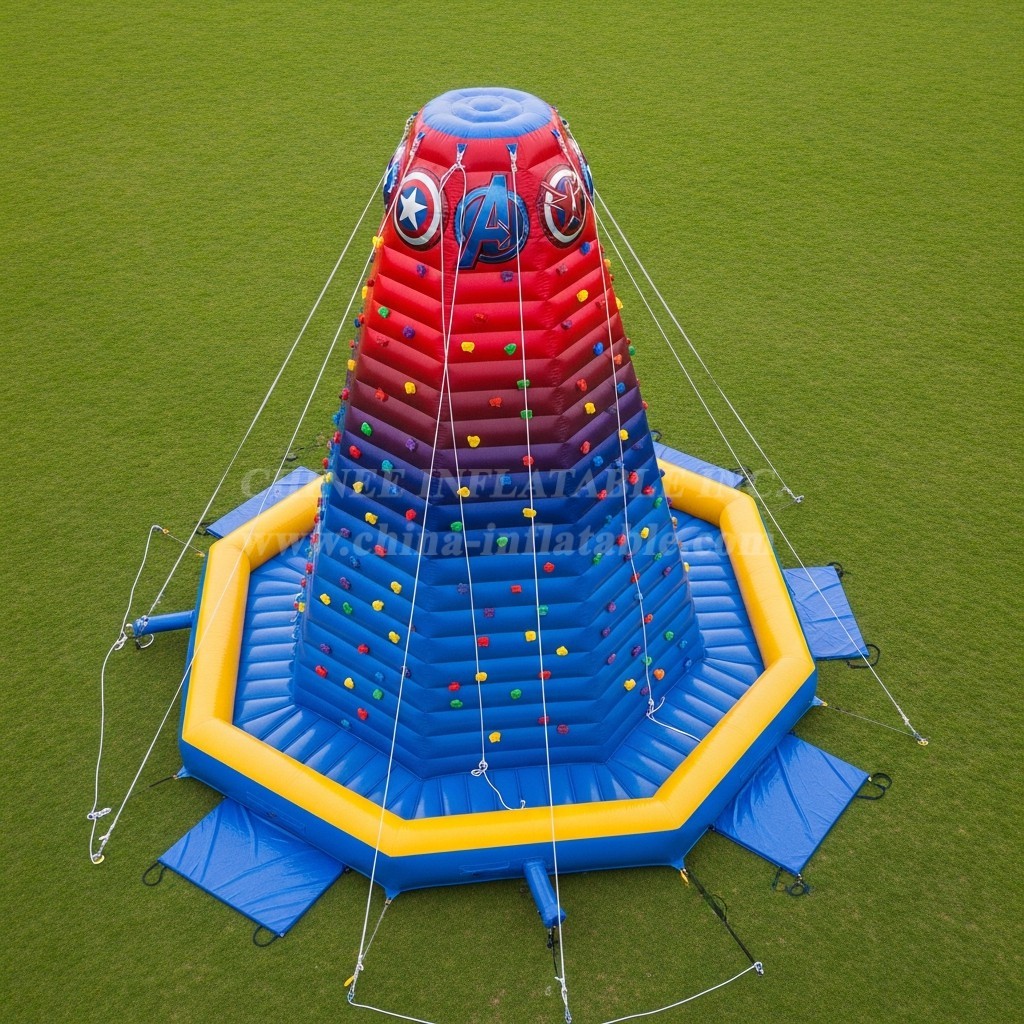 T11-4416 The Avengers Theme Inflatable Climbing Wall
