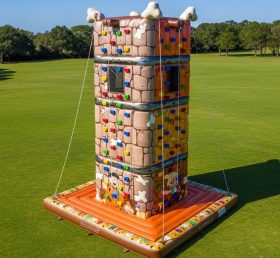 T11-4419 The Flintstones Theme Inflatable Climbing Wall