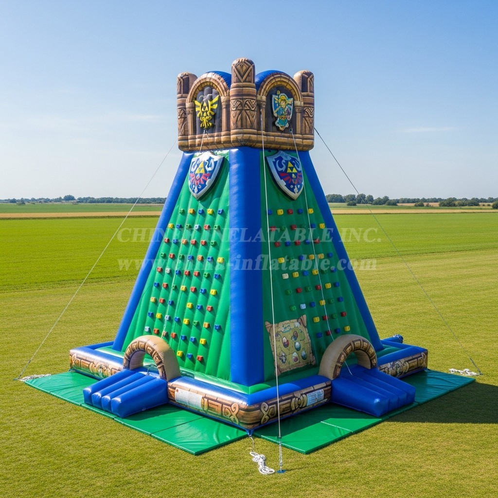 T11-4430 The Legend of Zelda Theme Inflatable Climbing Wall