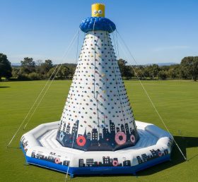 T11-4439 The Simpsons Theme Inflatable Climbing Wall
