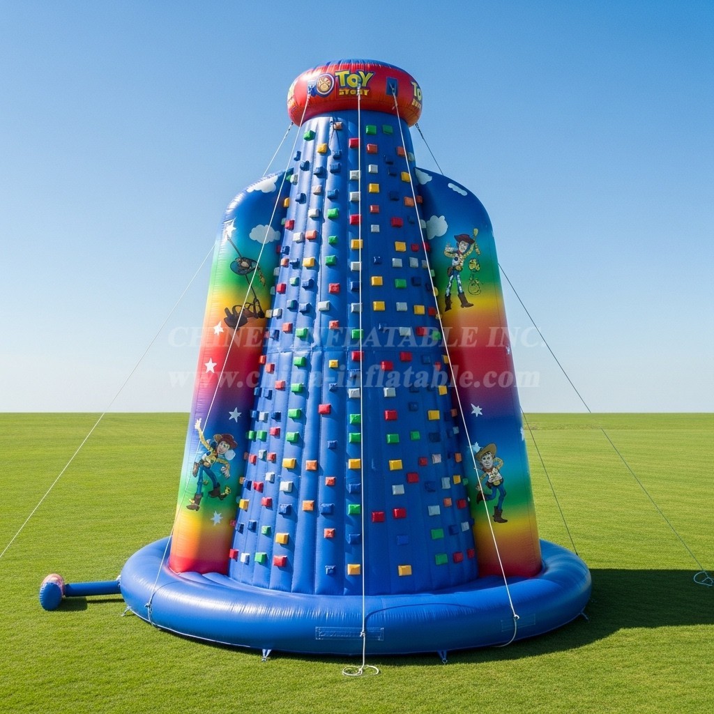 T11-4472 Toy Story Theme Inflatable Climbing Wall