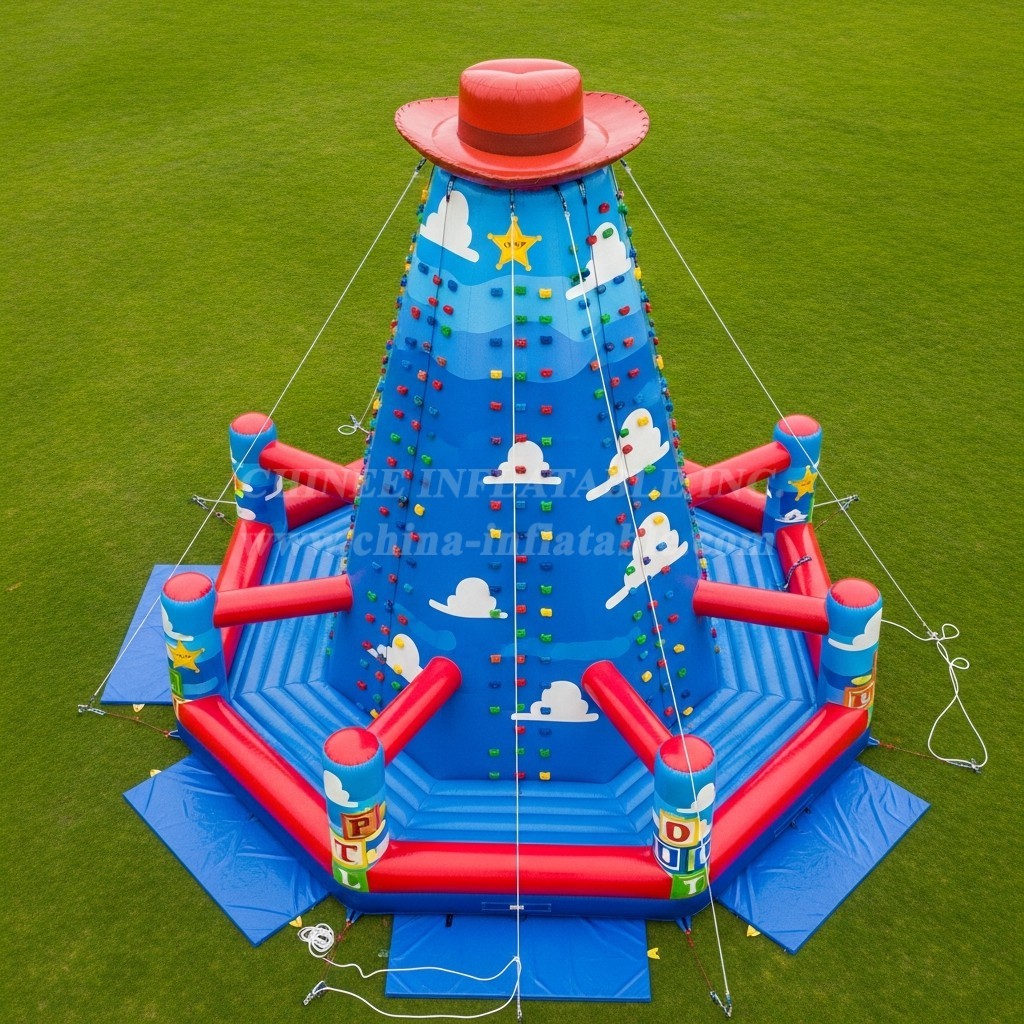 T11-4475 Toy Story Theme Inflatable Climbing Wall