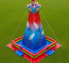 T11-4483 Woody Woodpecker Theme Inflatable Climbing Wall