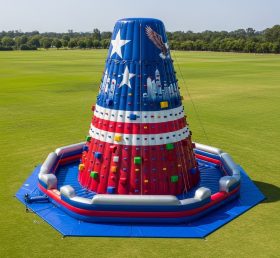 T11-4500 American Style Theme Inflatable Climbing Wall