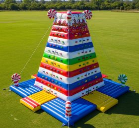 T11-4520 Candy Theme Inflatable Climbing Wall