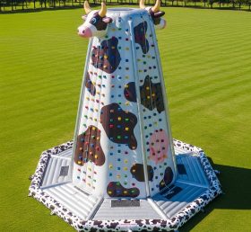 T11-4546 Cow Theme Inflatable Climbing Wall