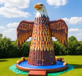 T11-4576 Eagle Theme Inflatable Climbing Wall