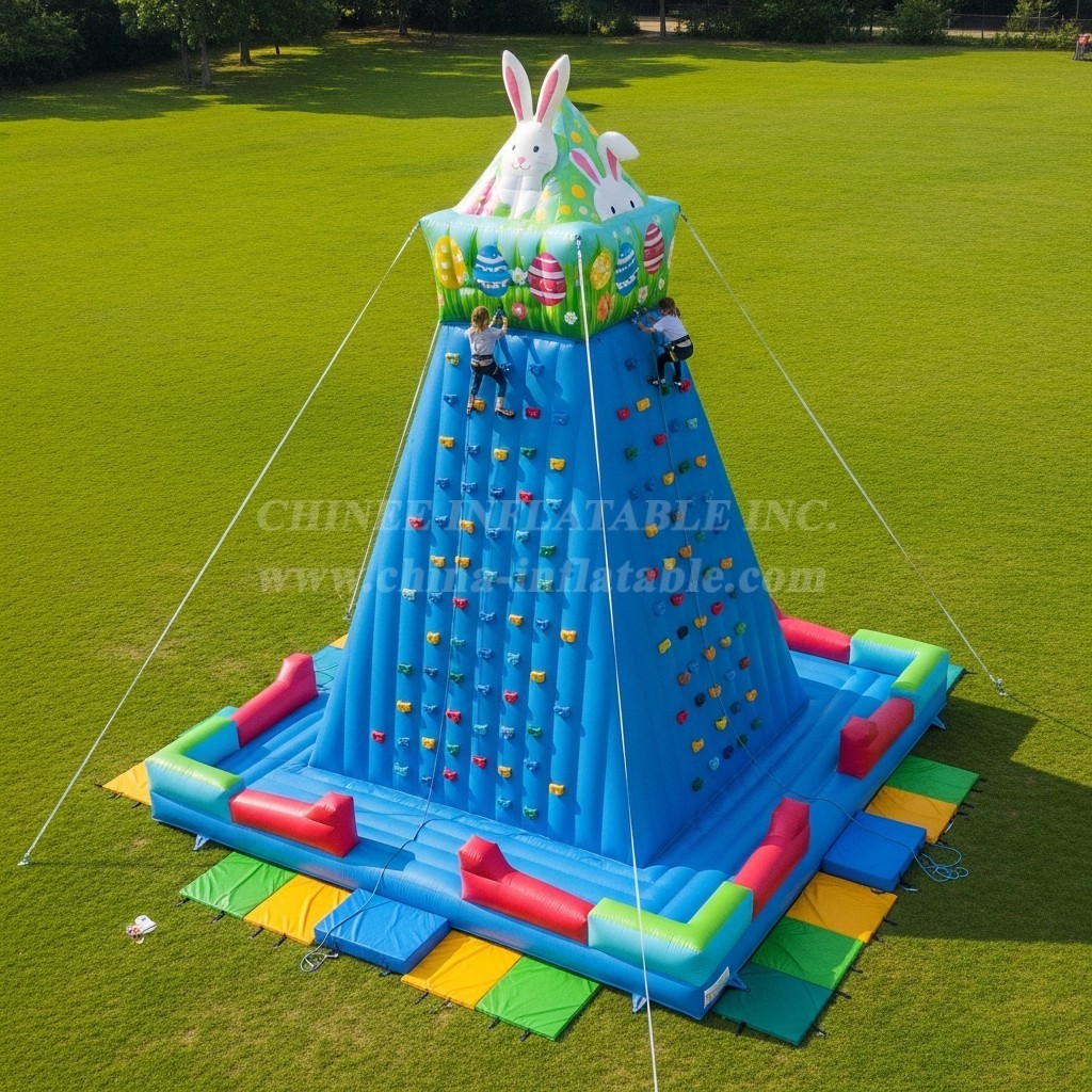 T11-4580 Easter Theme Inflatable Climbing Wall