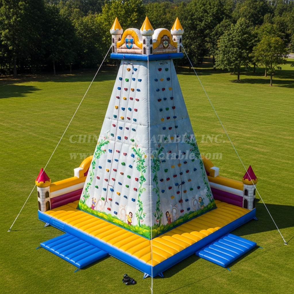 T11-4586 Fairy Tale Theme Inflatable Climbing Wall