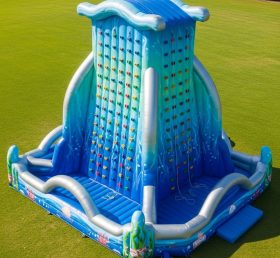T11-4641 Ocean Theme Inflatable Theme Inflatable Climbing Wall