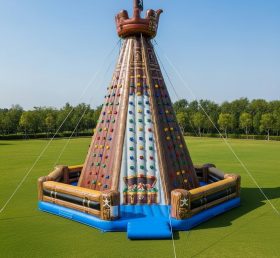 T11-4669 Pirates Theme Inflatable Climbing Wall