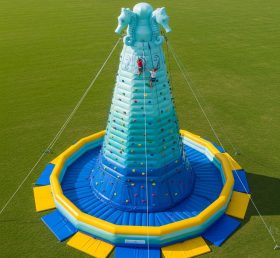 T11-4686 Seahorse Theme Inflatable Climbing Wall