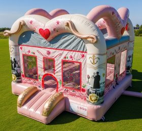 T2-8670 Weddings Theme Inflatable Bouncer