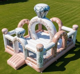 T2-8672 Weddings Theme Inflatable Bouncer