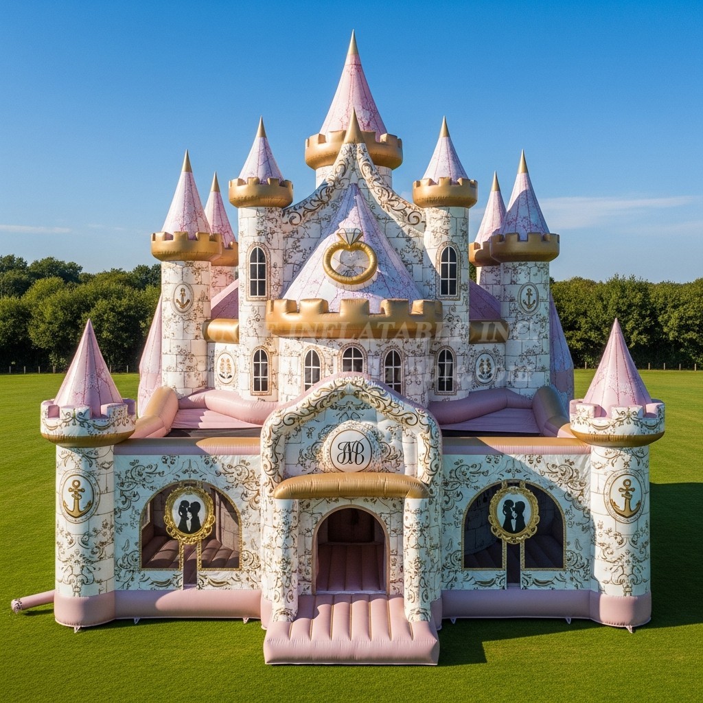 T2-8709 Weddings Theme Inflatable Castles