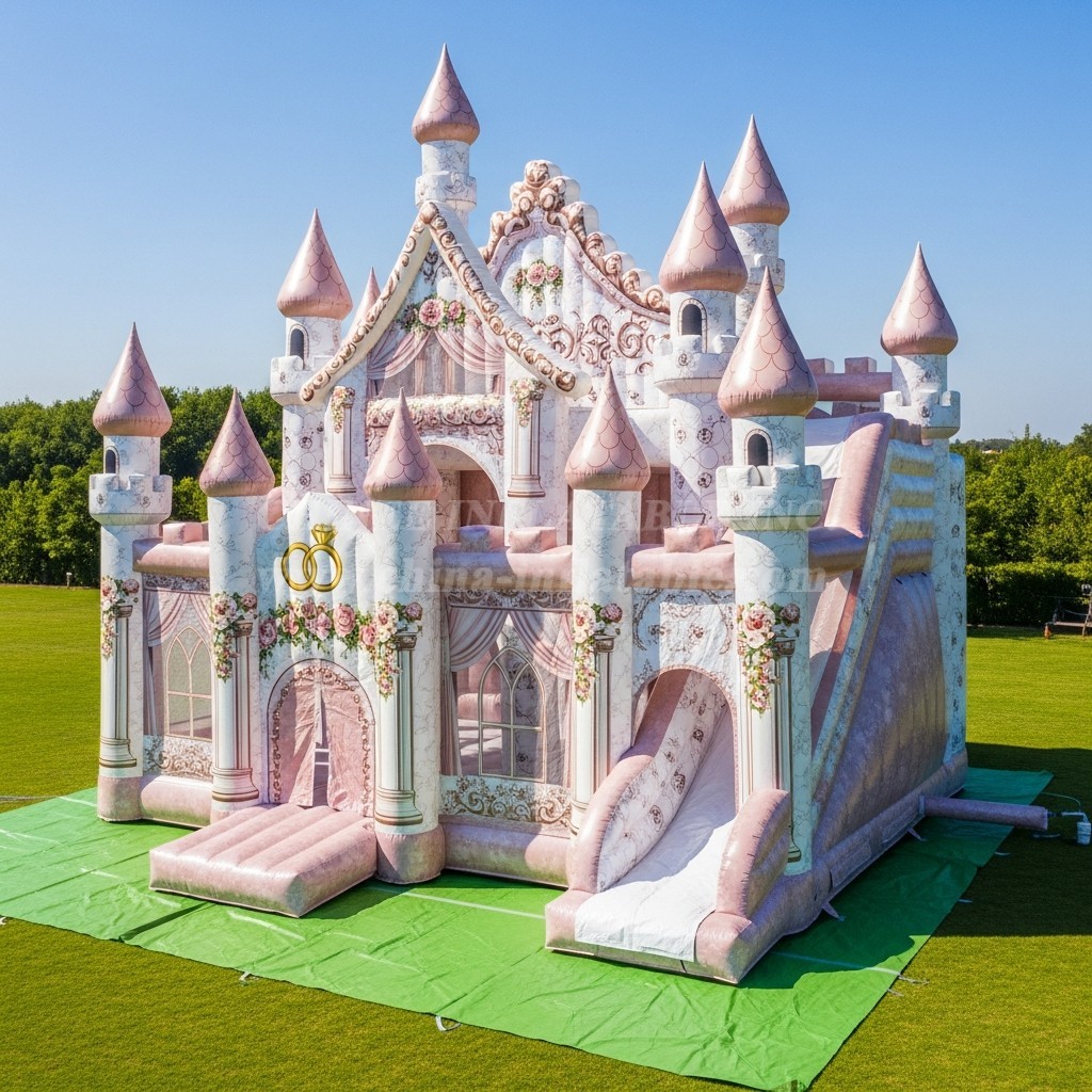 T2-8713 Weddings Theme Inflatable Castles