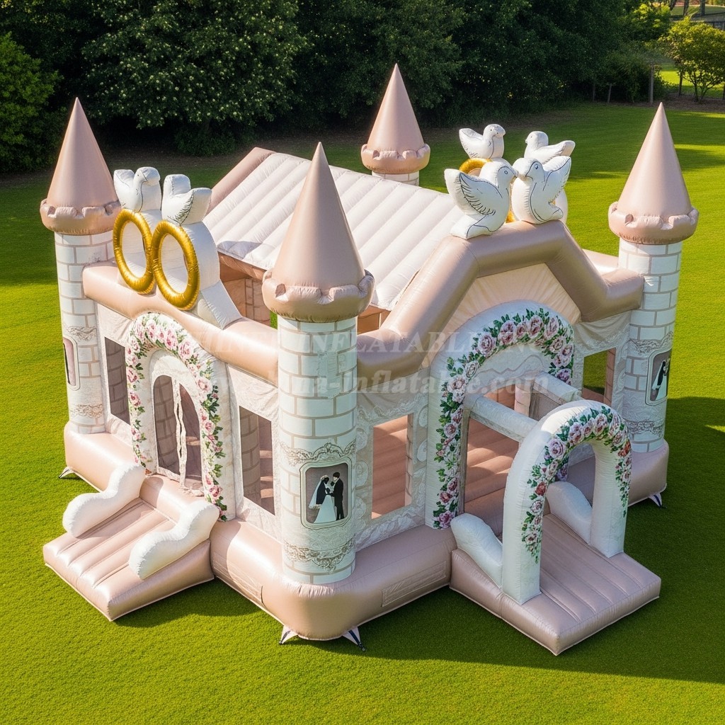 T2-8716 Weddings Theme Inflatable Castles
