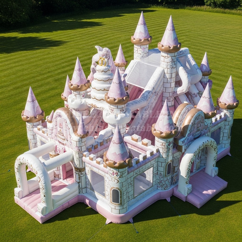 T2-8718 Weddings Theme Inflatable Castles