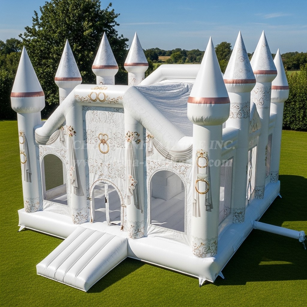 T2-8722 Weddings Theme Inflatable Castles