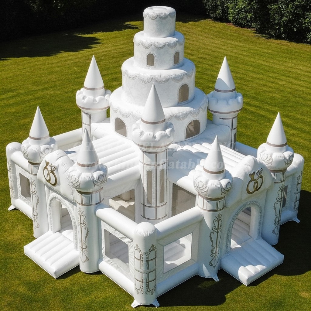 T2-8746 Weddings Theme Inflatable Castles