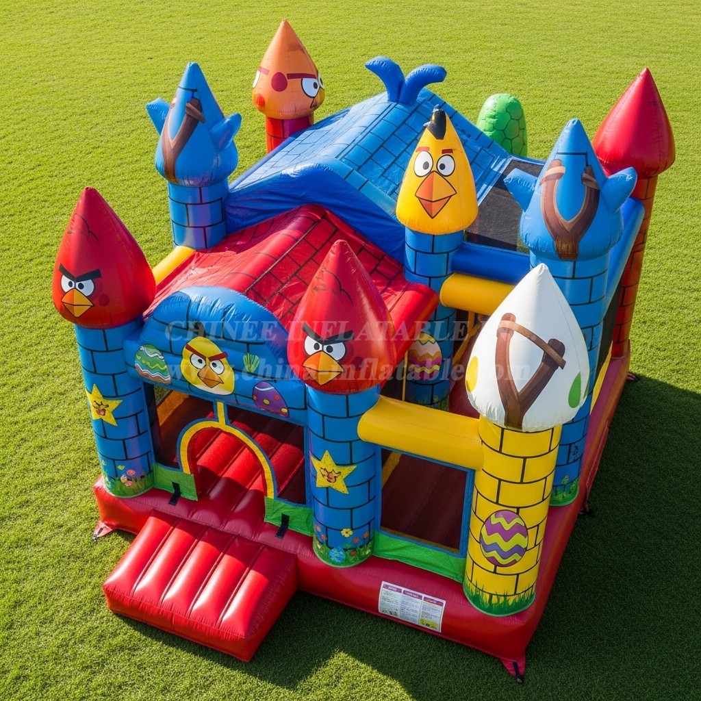 T5-2005 Angry Birds Theme Inflatable Castles