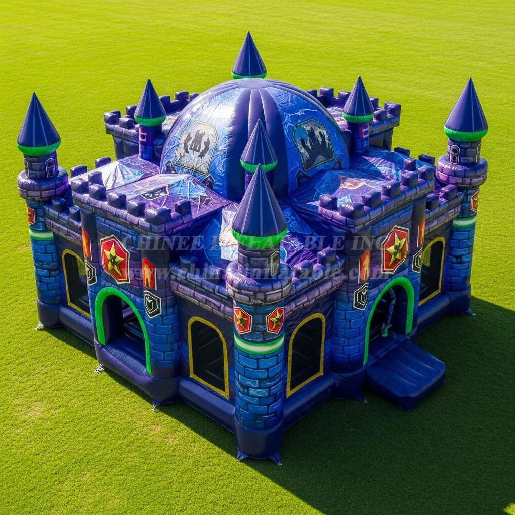 T5-2050 Fortnite Theme Inflatable Castles