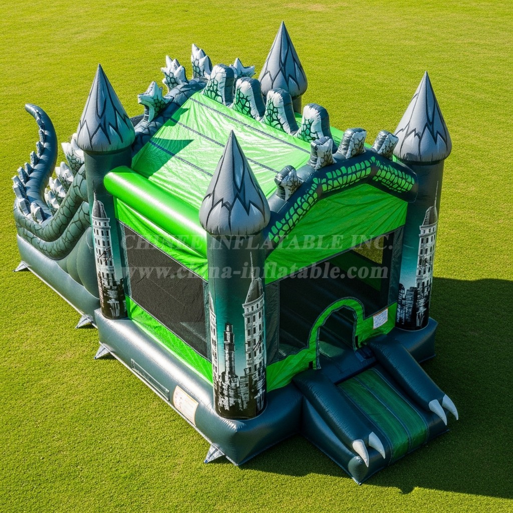 T5-2057 Godzilla Theme Inflatable Castles