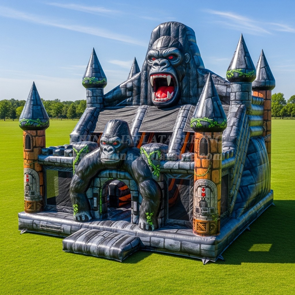 T5-2067 King Kong Theme Inflatable Castles