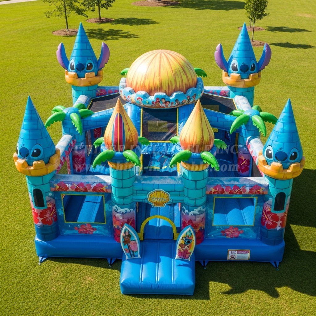 T5-2073 Lilo & Stitch Theme Inflatable Castles