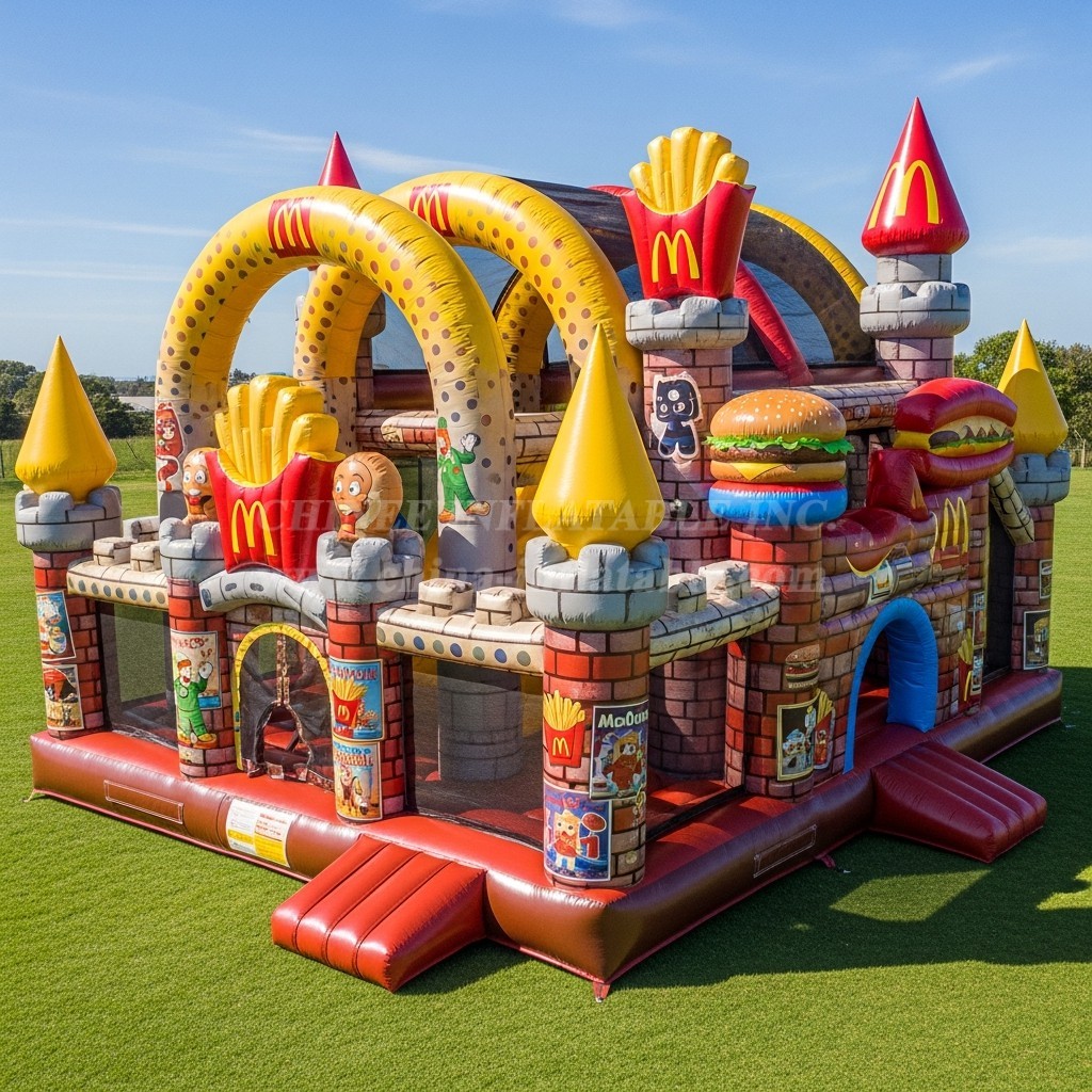 T5-2080 McDonald Theme Inflatable Castles