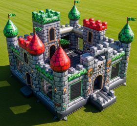 T5-2086 Minecraft Theme Inflatable Castles
