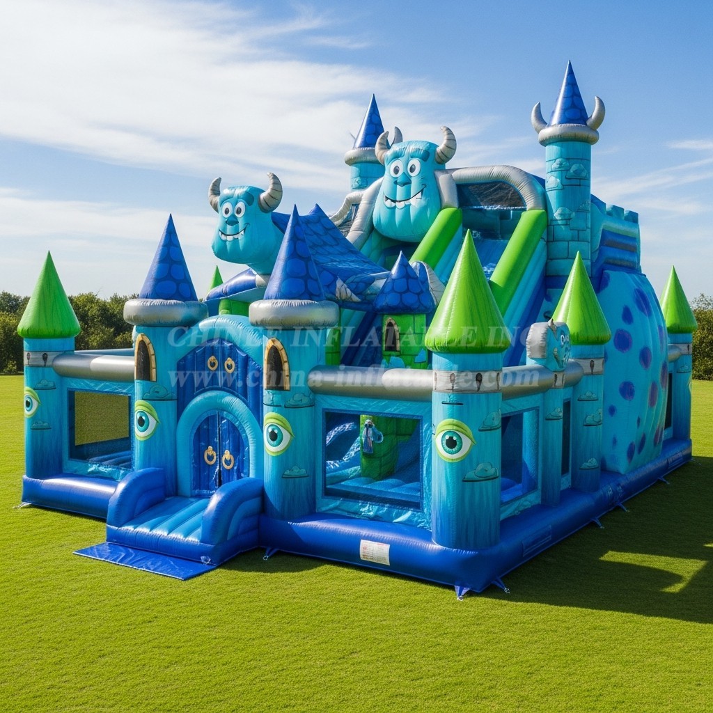 T5-2093 Monsters Inc Theme Inflatable Castles