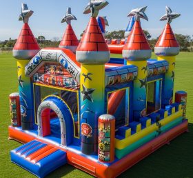 T5-2099 Naruto Theme Inflatable Castles