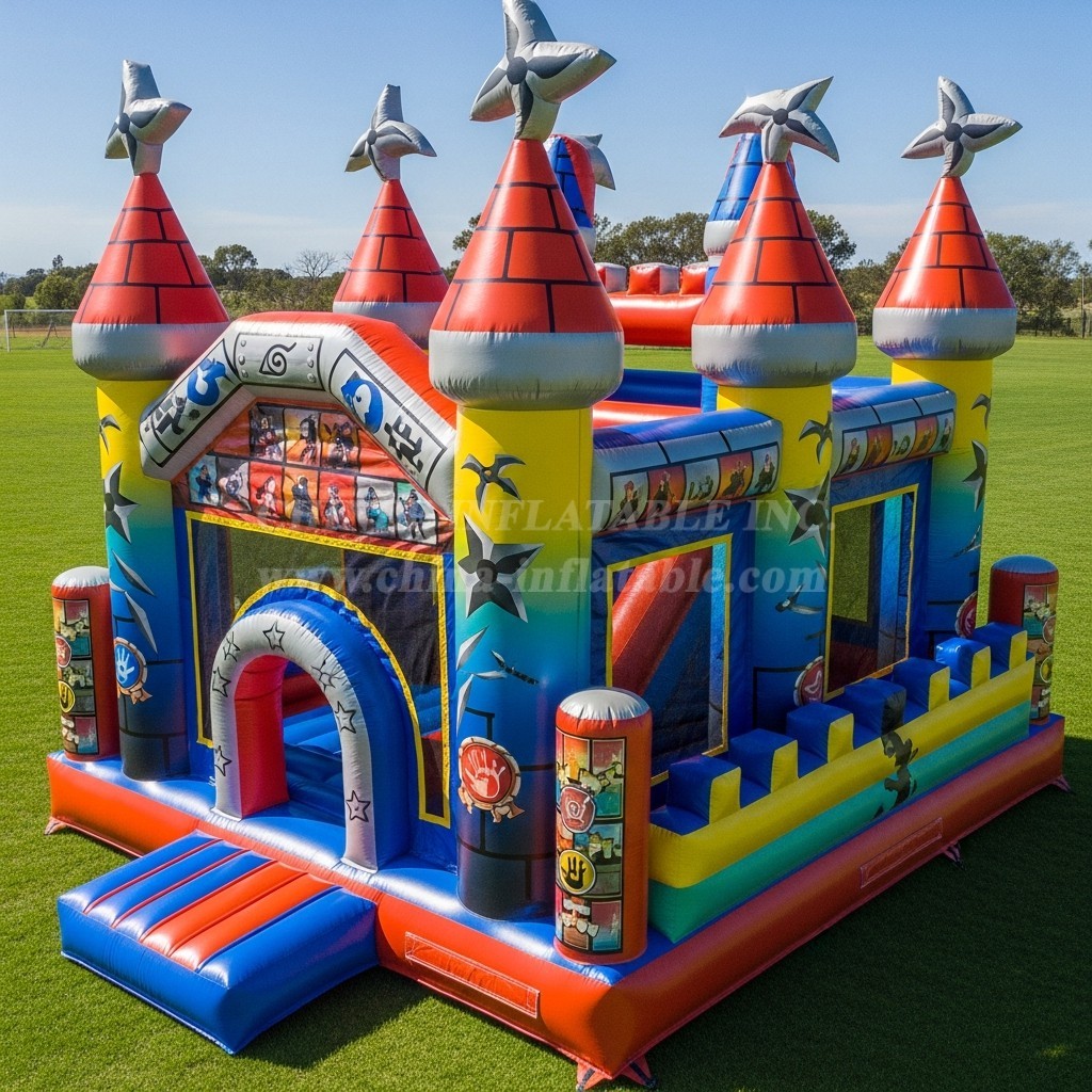T5-2099 Naruto Theme Inflatable Castles