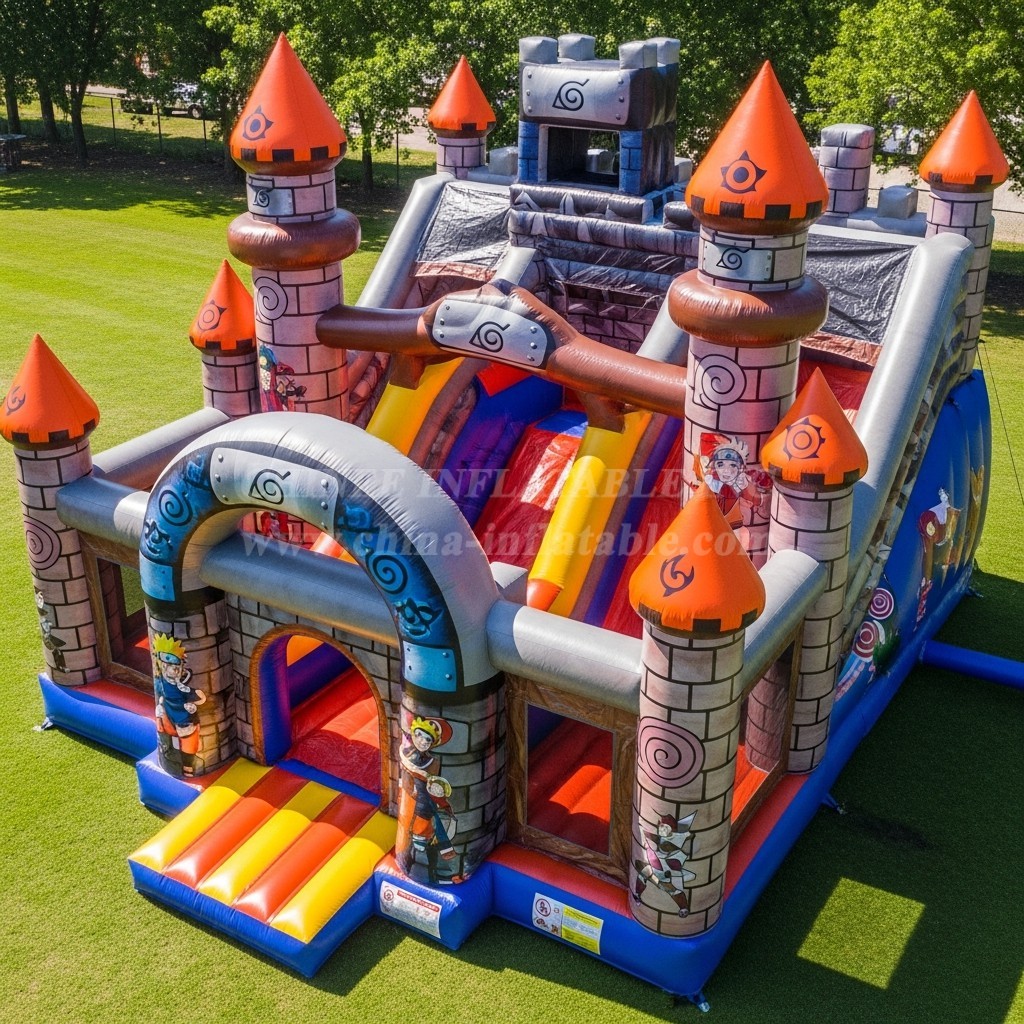 T5-2100 Naruto Theme Inflatable Castles