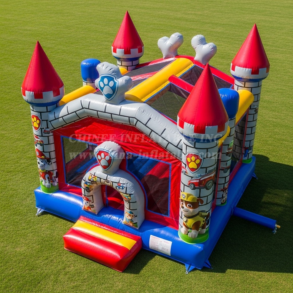 T5-2108 Paw Patrol Theme Inflatable Castles