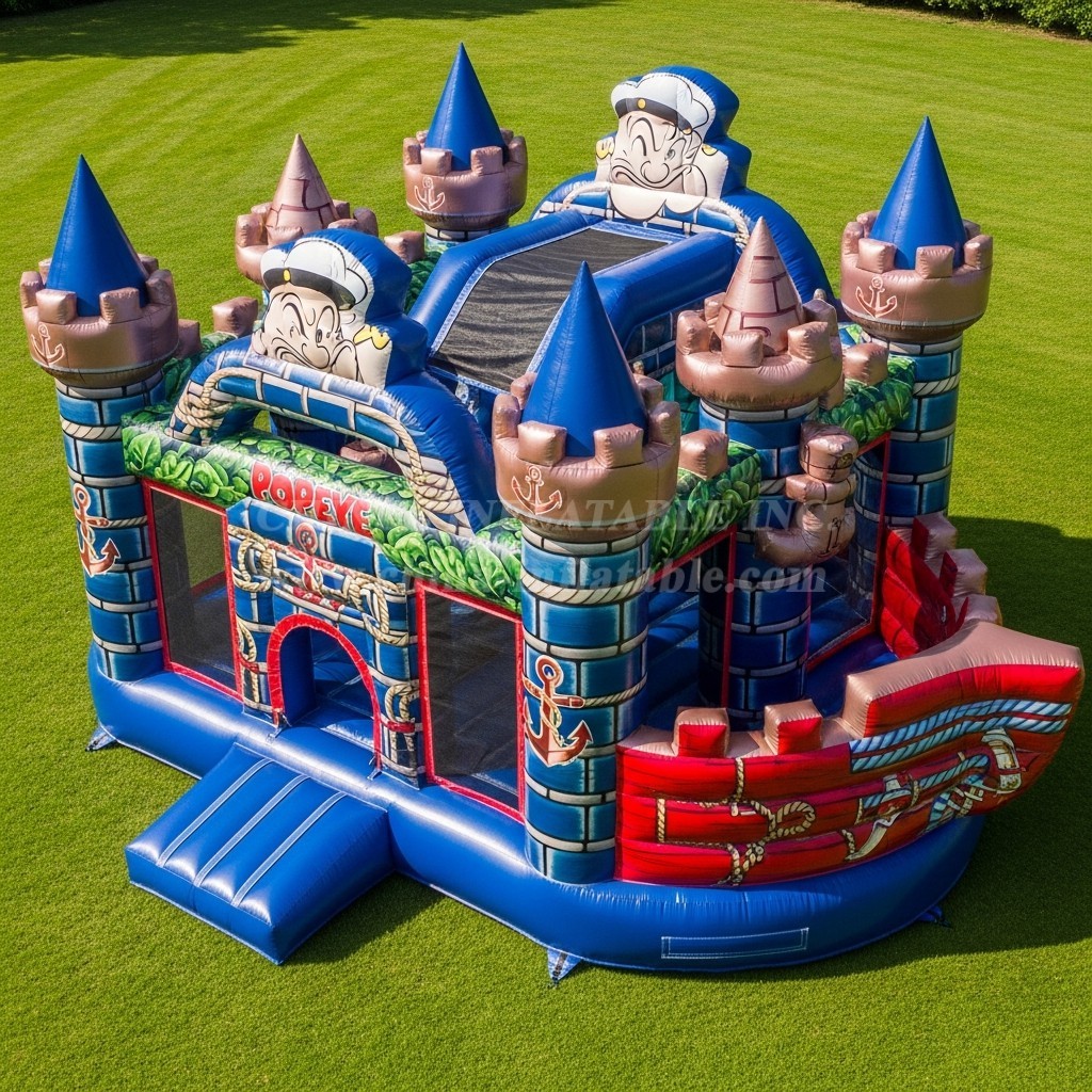 T5-2122 Popeye Theme Inflatable Castles