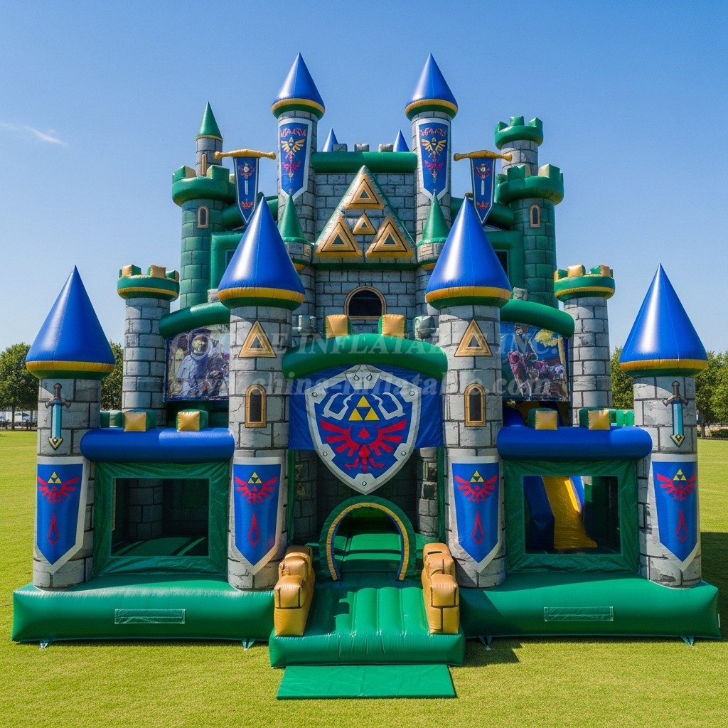 T5-2178 The Legend of Zelda Theme Inflatable Castles