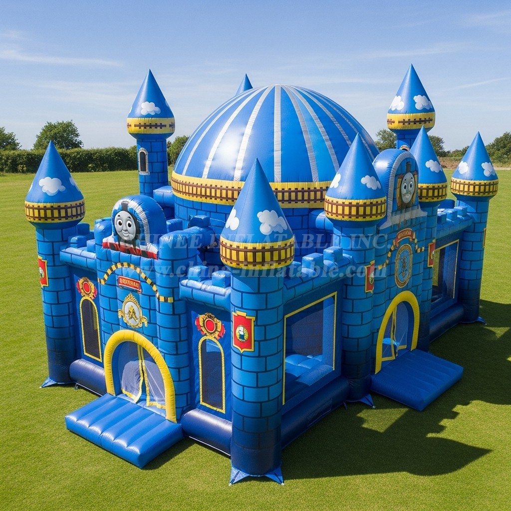 T5-2192 Thomas & Friends Theme Inflatable Castles
