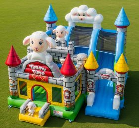 T5-2198 Timmy Time Theme Inflatable Castles