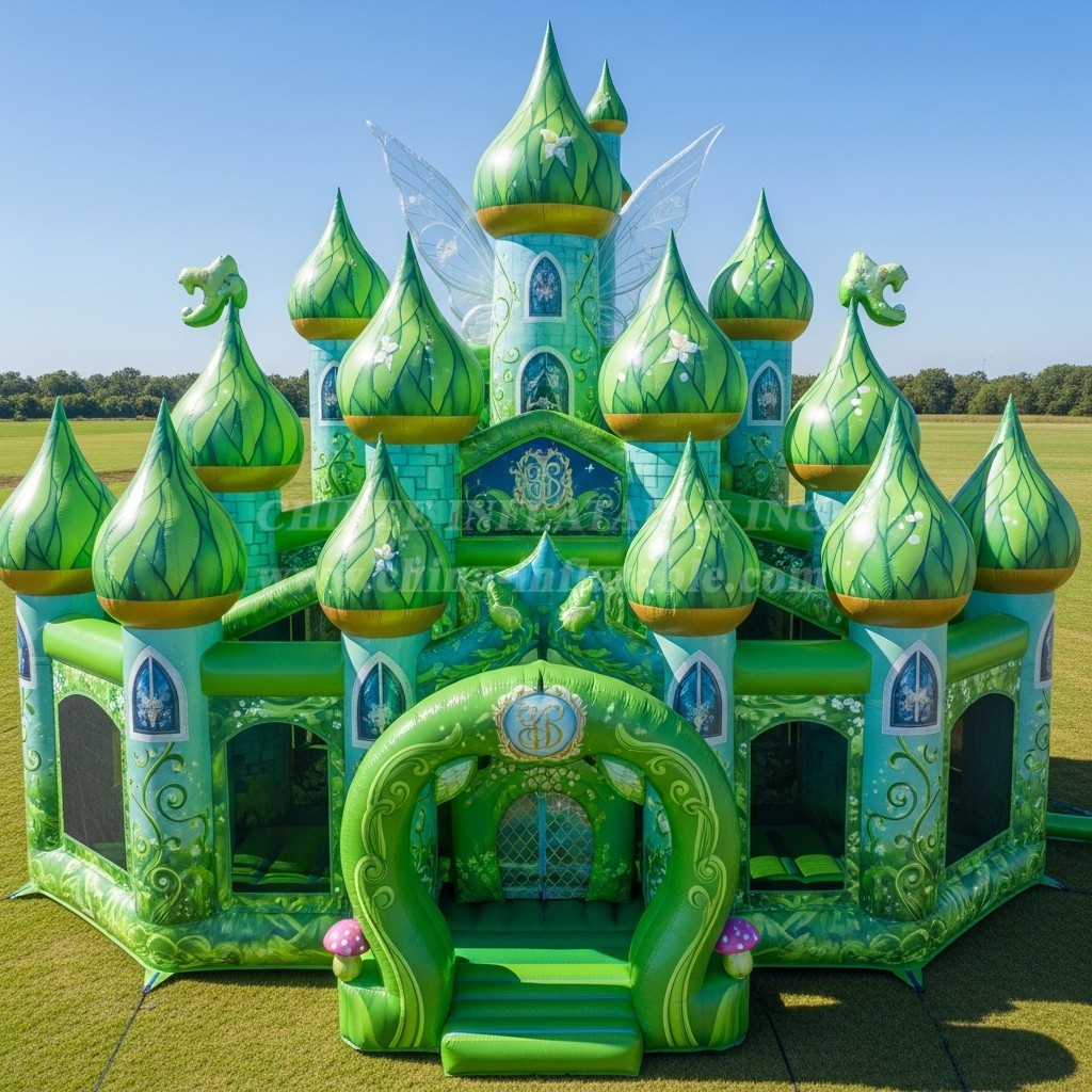 T5-2200 Tinker Bell Theme Inflatable Castles