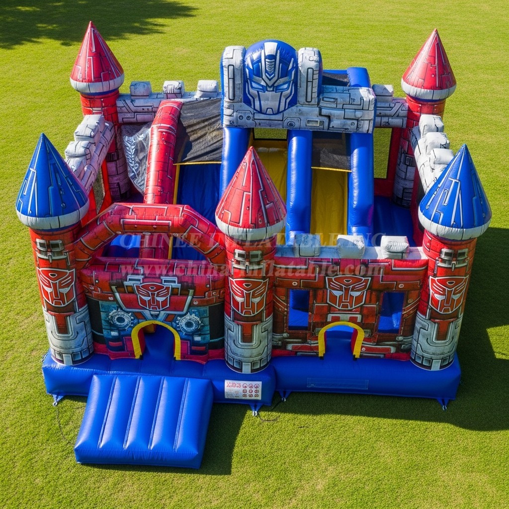 T5-2208 Transformers Theme Inflatable Castles