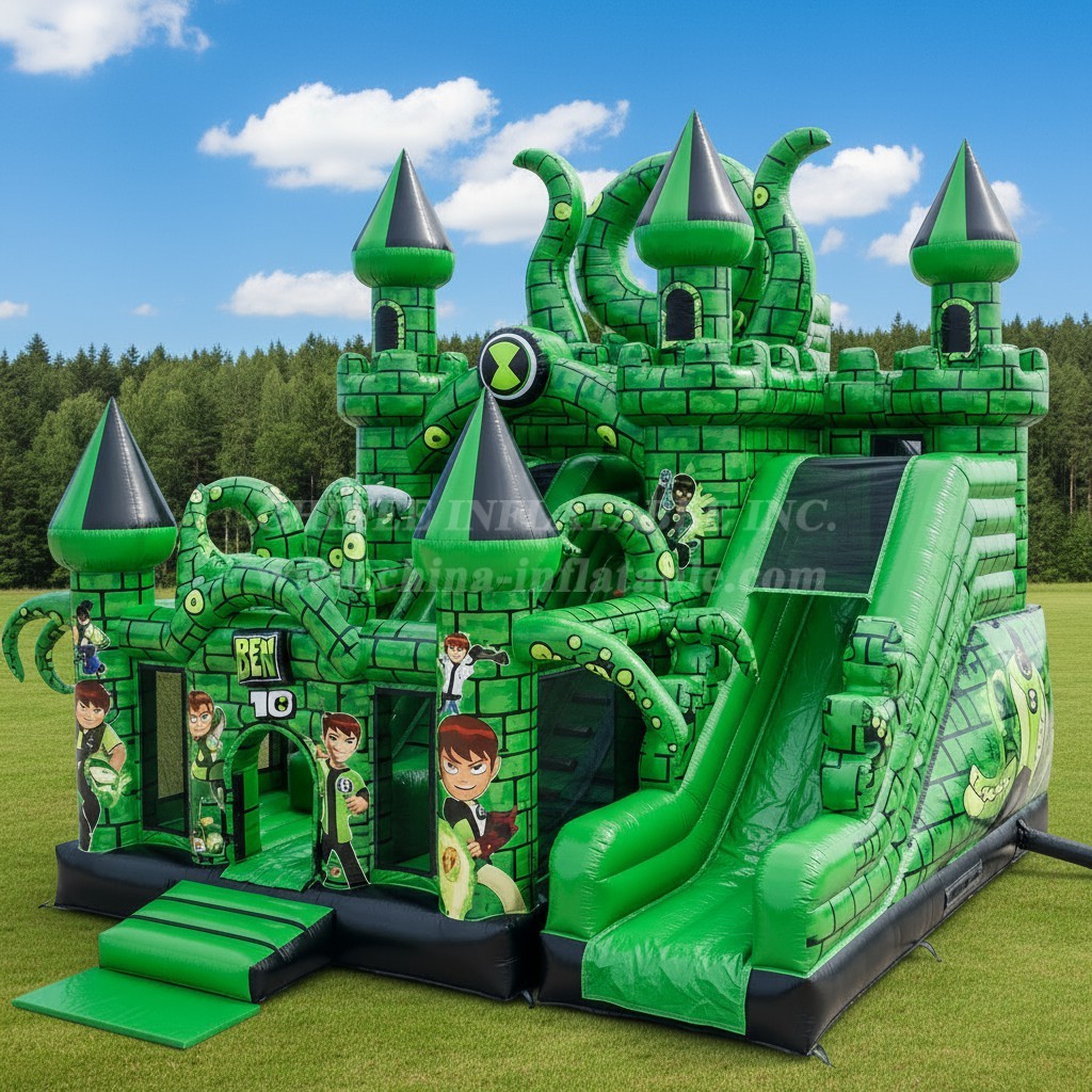 T5-2247 Ben 10 Theme Inflatable Castles